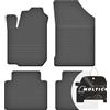moto-MOLTICO Tappetini Auto in Gomma con un Bordo Set 4 Pezzi Tappetini per Auto Impermeabile Set di Tappeti Adatti per Lancia Musa 2004-2012