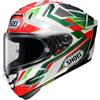 Shoei Casco Integrale Moto Shoei X-Spr Pro Escalate Tc-4 Rosso Verde Tg.S