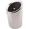 FIFHSKFH Tubo Scarico Auto Per Golf 1.4T Per Golf 6 Per Golf 7 Terminale Di Scarico Terminale Di Scarico Terminale Di Scarico Accessori Auto Ugello Scarico(Argento 1 pz)