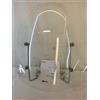 FACO PARABREZZA COMPATIBILE CON APRILIA SR '97 WWW 50/125cc marca FACO ALTO 750 mm LARGO 690 mm 1 KIT ATTACCHI 1 LASTRA ART. 21566