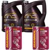 Diederichs Olio motore 10 L MANNOL Extreme 5W-40 2x Motor Flush ADDITIV