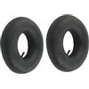Joyzan 145 70 6 Camera d'aria per pneumatici, 145 70 6 Camera d'aria per pneumatici ATV con stelo valvola dritto in gomma Utility per go kart 90 cc camion manuali tosaerba quad mini quattro ruote