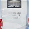 Pimastickerslab Kit 1 Adesivo stickers per camper CASA STELLE CIELO NOTTE -caravan roulotte- accessori decal scegli colore cod.1826 (090 ARGENTO, cm 40 x 20)