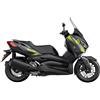 Generico Kit adesivi Compatibili con Yamaha X-MAX X MAX 300 scooter decal grafica completa carene laterali scegli colore -KIT C- Cod. 2172 (029 Giallo Fluo)