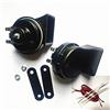 YIYDA Corno per auto Car Horn 140DB Clacson Tono alto e basso con staffa Altoparlante universale nero Tromba d'aria Corno resistente all'acqua Clacson elettrico per auto per 12V SUV Moto car ect