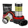TUINCYN H11 H9 H8 Lampadina fendinebbia a LED 3014 78SMD Lente 6500K 900 lumen Luce di marcia diurna Lampadina a LED per auto Lampadina plug and play DC 12V-24V, 4W (confezione da 2)