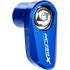 YYAOYAO Protezione ABS per motociclette Per Hon@&da NC750x NC 750x NC750 X 2017-2023 2024 2025 Accessori Per Moto Ruota Posteriore Anteriore ABS Copertura Di Protezione Del Sensore(Rear-Blue)