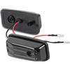 CARALL LN3124 Kit Freccia Laterale a Led Side Marker Dinamica Lente Fume Compatibile Con Mercedes Benz W463 G-CLASS 1986-2002