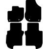 Kovvar Tappetini per Auto in Gomma Duogrip adatti per Honda Jazz 2020-2026 - Versione: Ibridi - Serie: DuoGrip Gomma