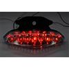 TOPZONE Fanale di Arresto A LED Luce Targa Fanale Posteriore + Indicatori Di Direzione Trasparente Fit Ducati Ducati Hypermotard 1100 / 1100S / 796