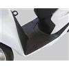 Generico Tappeto Tappetino in gomma Pedana Poggiapiedi Nero FACO compatibile con Honda SH 350 2020 2021 2022 2023 2024 2025 con viteria inclusa
