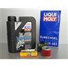 MotorFunSports Kit manutenzione KSR Moto Generic Code GRS TW Worx 125 con filtro olio, candela, olio moto