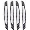 ZYTC Protezioni per portiere auto Protezioni paracolpi per paraurti Scratch anti-collisione Paraspigoli per protezioni antiribaltamento Accessori per auto (Bianca)