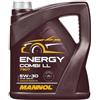 MANNOL Olio motore ENERGY COMBI LL 5W-30 4 L Compatibilità con VW Polo Hatchback 6R1, 6C1 Golf 4 Hatchback 1J1 Golf 7 Hatchback 5G1, BQ1, BE1, BE2 Golf 6 5K1 Golf 5 Hatchback 1K1