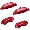 AOOA RACING Copri pinza freno rossa con carattere bianco per accessori Ford Mustang GT ad alte prestazioni