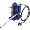 DAOHHFO Martinetto idraulico 20 T, cric pneumatico ad aria compressa, altezza massima di sollevamento 51 cm, cric pneumatico per auto, furgone, camion, roulotte (blu)