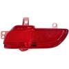 IPEVMLZ Fanale Paraurti Posteriore Retromarcia Fendinebbia Riflettore 6351HA 6350HA Per Peugeot 206 2009 2010 2011 2012 207 2009-2014(Giusto)