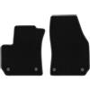 Wielganizator Tappetini auto in velluto su misura, compatibili con Opel Zafira B (2005 - 2014) | Qualità: base - vestibilità precisa - fondo antiscivolo - 2 pezzi - nero