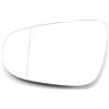 Tkxvcejv Per Golf 6 MK6 5K 2009-2012 Auto Specchietto Retrovisore Laterale Sinistro Destro Riscaldato In Vetro Resistente Vetro Specchietto(Sinistra)