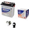 MOTO SPORT MONDO COMPATIBILE CON MALAGUTI Ciak 100 1999 IN POI BATTERIA TECNIUM YB5L-B 12V 5AH BATTERIE 5 AMPERE 12 VOLT PRONTA PER L'UTILIZZO SPECIFICA MOTO SCOOTER 120X60X130MM