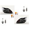 Johns Faro alogeno anteriore per Ford Focus 05 08-11 Set di lampadine L R