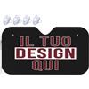 Generic Personalizzato Parasole auto il tuo quadro con foto e/o testo in parasole parabrezza auto personalizzata Blocca Raggi UV per Auto Parasole Pieghevole e Portabile Noir S