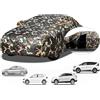 Generico Telo Copriauto per Audi Q2 S-Line NEW 2023 Telo Copri Auto, Telo Auto Antigrandine, Traspirante Copertura Auto per Esterno Copriauto, Car Cover with Zipper