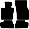 Kovvar Tappetini per Auto in Gomma Duogrip adatti per Mini Cooper/One J01/F65/F66 2024-2026 - Versione: F66 | 3 posti - Serie: DuoGrip Gomma