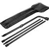 Acouto Chiave per Cric per Auto, Kit Maniglia Chiave per Dado per Cric per Ruota di Scorta Super Duty, Kit di Strumenti per Cambio Pneumatici per 350 450 550 2008-2016