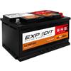 La Casa della Batteria Batteria Auto Expedit Moving Energy Tech Batteria 12v Batteria Auto 110Ah 950A L6 110P DX Dimensioni 39.4×17.5×19 cm Senza Manutenzione Pronta all'Uso Made in Italy