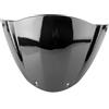 Ropaix CUPOLINO Per Ducati Per Monster 796 696 1100 1100S Moto Schermo Double Bubble Parabrezza Deflettore Protezione Parabrezza Parabrezza e deflettori(Nero)