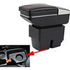 SZSS-CAR Leather Car Center console Armrest box auto parti interne braccioli per Ford Fiesta 2003 ~ 2010 2011 2012 2013 2014 Storage box