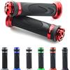 Area1 Manopole manubrio compatibili con Gilera Runner 50 125 180, SP, Purejet/compatibile con Gilera DNA (RS1/Rosso)
