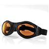Bobster, occhiali protettivi Bugeye, montatura nera, lenti color ambra, taglia unica nero Black Frame/Amber Lens taglia unica