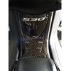 labelbike - Adesivo 3D Moto Pedana Anteriore Protezione e Decorazione in Resina compatibile con Yamaha TMAX 530 2017-2019 Colore Carbonio Argento
