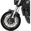 labelbike Adesivi Moto Cerchi compatibile con Benelli | Leoncino 500 e 800, Strisce, Ruote, Tuning Kit, Decorazione, Bianco, Made in Italy