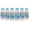 GiDeli Acqua demineralizzata, 6 x 1 l, acqua distillata per ferro da stiro, batterie, refrigeratore, umidificatore, acquario e laboratorio, acqua senza calcare, inodore, trasparente