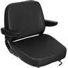 DCSYOG Sedile universale per trattore con bracciolo, sedile per trattori, tosaerba, carrello elevatore, escavatore