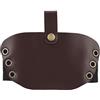 Kuuleyn Copriscarpe da moto, materiale PU di alta qualità Copriscarpe per stivali da moto con protezione del cambio(Marrone)