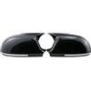 Fymlok Calotte Specchio,Copertura Specchio Uso Adatto Per Audi A3 8P A4 A5 Copertura Specchietto Retrovisore Laterale For Auto Tappo Ala Guscio Alloggiamento Portiera Esterna(Type A Carbon)