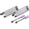 WPHLYZ Nessun Errore Luce Targa Auto LED Bianco Luce Targa Lampada Per Jeep Per Renegade 2015 2016 2017 2018 2019 2020 2021