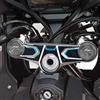 labelbike - Adesivo 3D Moto Piastra Forcella Sterzo Protezione e Decorazione in Resina compatibile con Honda CBR 650 r - Blu Chiaro