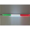Generic 45 LED Bandiera Luminosa Italia Verde Bianco Rosso Per Parabrezza Camion Auto Lampa 60 cm 12V - 24V Universale