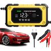 Kasmole Avviatore per Batteria,Batteria di Avviamento Portatile - Dispositivo 12V con Schermo LCD per Camion Garage e Utilizzo con Accessori Veicolo