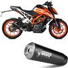 MIVV scarico x-m1 inox nero compatibile con ktm 390 duke 2017 2018 2019 2020