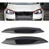 Three T FSFYUK Fari anteriori esterni per auto, palpebre decorative per sopracciglia per Golf 5 R32 MK5 2005-2007, nero lucido