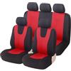 AALXF Coprisedili Auto Set Completo per Citroën C3 (FC FN SC SX SY CC 2002-2025 2026), Fodere Protettive Traspiranti, Compatibile con Airbag Anteriori Posteriori, Lavabile Durevole Accessori Interni