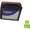 CLICK & GO COMPATIBILE CON HARLEY DAVIDSON FLSTC Heritage Softail Classic 1584 per anno 2007 al 2012 BATTERIA YTX20L-BS TECNIUM BTX20L-BS GIÀ PRONTA E CARICA BATTERIE 18 AH AMPERE 12 VOLT 175X87X155MM