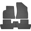 MOTOS Tappetini in gomma per auto adatto per Peugeot 3008 I 2009-2016 Migliorare il comfort di viaggio con il tappetino antiscivolo per auto