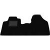Generico Tappetini compatibili con Fiat scudo 2012-2016, kit tappetini auto personalizzati, set tappeti in moquette, bordo nero, no ricamo.